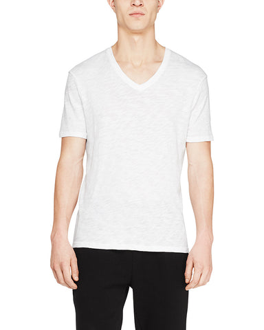 color:White|alt:ATM Slub Jersey V-Neck Tee