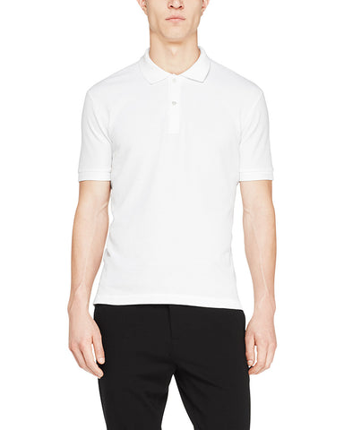 color:white|alt:ATM Cotton Pique Classic Polo