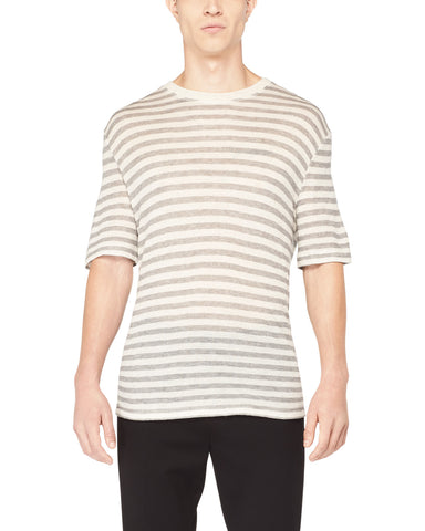 Modal Jersey Wide Trim Ringer Tee