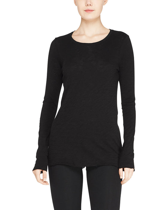 ATM Long Sleeve Destroyed Wash Jersey Crew