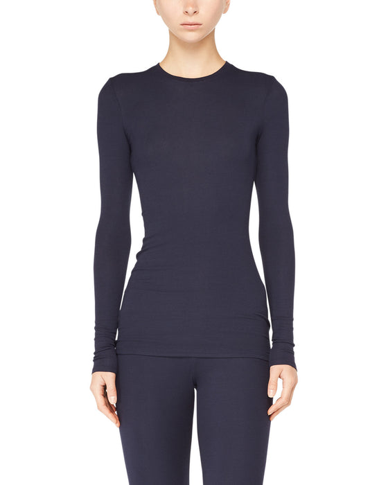 ATM Modal Long Sleeve Rib Crew