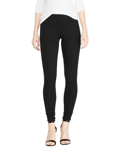 color:Black|alt:ATM Full Length Yoga Rib Legging