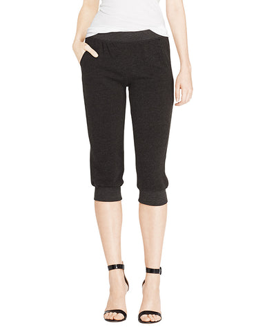 color:Charcoal|alt:ATM French Terry Slim Cropped Sweat Pant