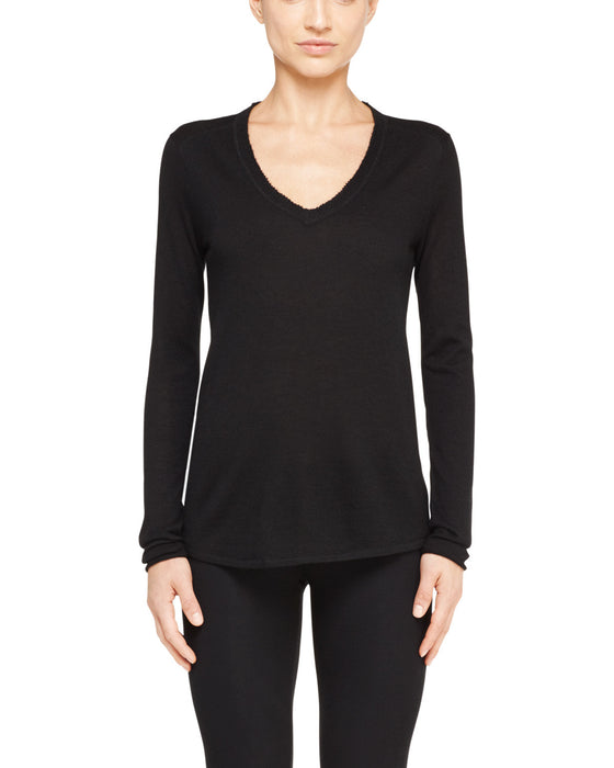 ATM V Neck Cashmere Sweater